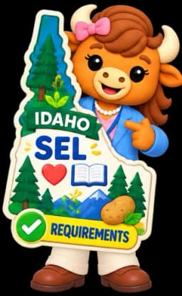 Illustration representing Idaho SEL requirements for elementary schools