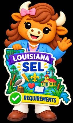 Illustration representing Louisiana SEL requirements for elementary schools