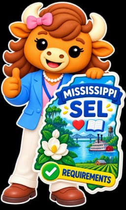 Illustration representing Mississippi SEL requirements for elementary schools
