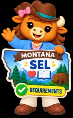 Illustration representing Montana SEL requirements for elementary schools