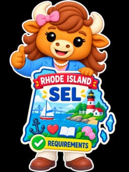Illustration representing Rhode Island SEL requirements for elementary schools