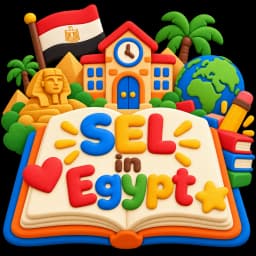 Illustration representing SEL in Egyptian primary schools