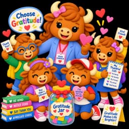 Teaching gratitude in elementary classrooms