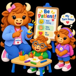 Teaching patience to elementary students
