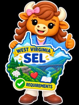 Illustration representing West Virginia SEL requirements for elementary schools