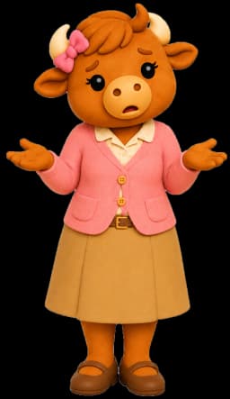 Confused buffalo teacher comparing two approaches