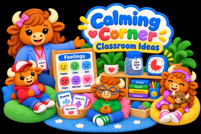 How to set up a calming corner in your classroom