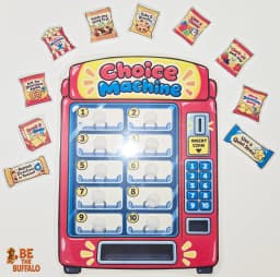 Choices Vending Machine activity