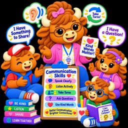 Communication skills for K-5 students