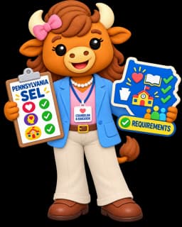 Illustration representing Pennsylvania SEL requirements for elementary schools