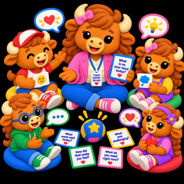 Restorative circle questions for elementary classrooms