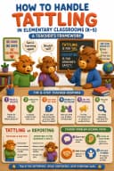 How to Handle Tattling in Elementary Classrooms (K-5)