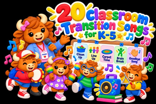 Classroom songs for transitions